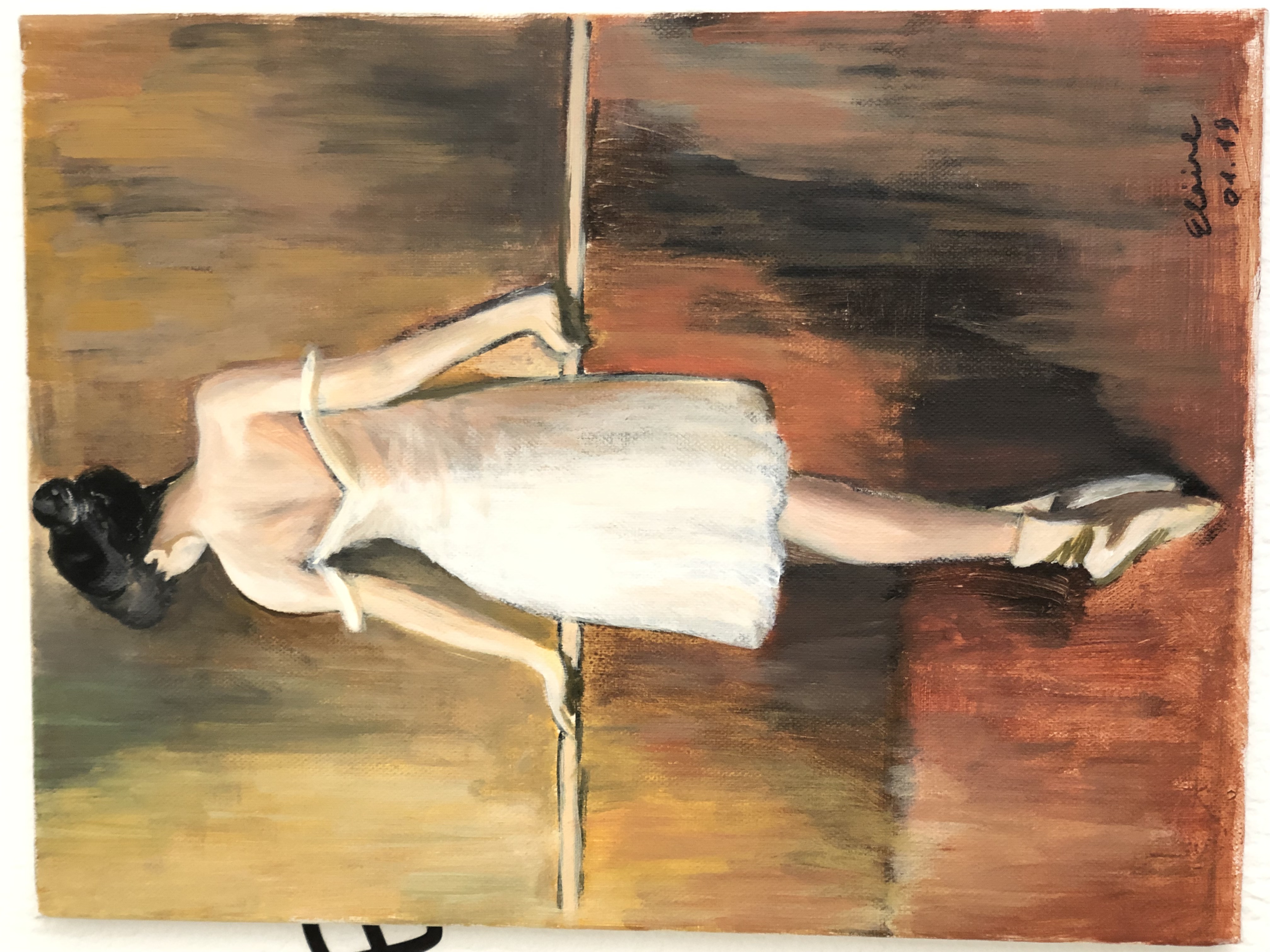 Girl Practicing Dance